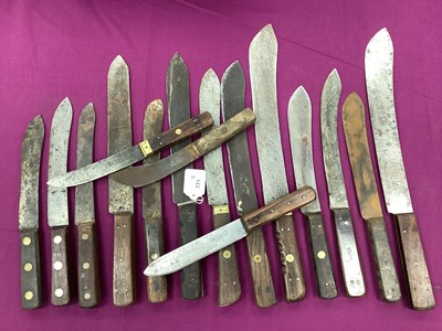 Lot 771 - A Collection of Assorted Butcher's and Other...