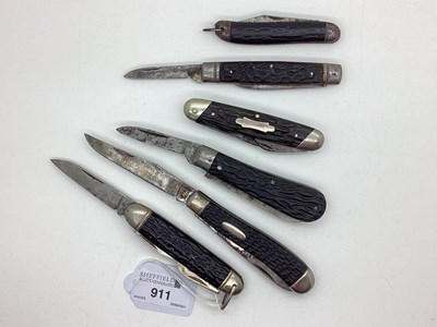 Lot 911 - Folding Pocket Knives, including Taylors Eye...