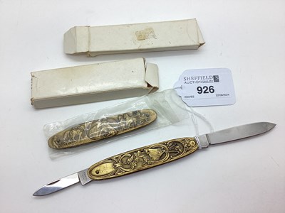 Lot 926 - Inox Solingen German Two Blade Folding...