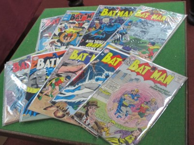 Lot 655 - Ten Silver Age Batman Comics by DC, to include...