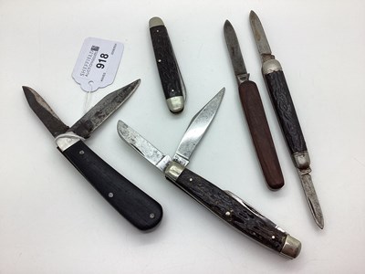 Lot 918 - Folding Pocket Knives, including I.XL George...