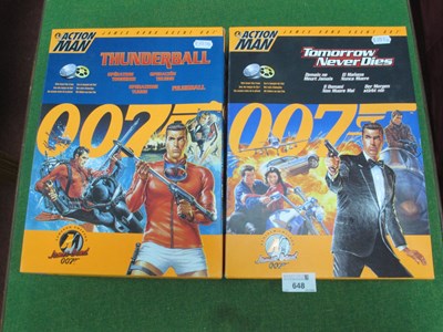 Lot 648 - Two Hasbro James Bond 007 Themed Action Man....