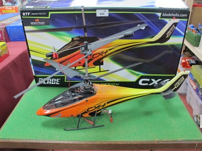 Lot 632 - A Blade (Ready To Fly) Radio Controlled CX4...