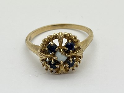 Lot 53 - A 9ct Gold Stone Set Dress Ring, the claw set...