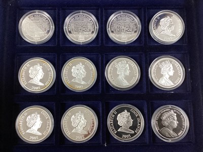 Lot 494 - Collection Of Twelve Silver Coins, including...