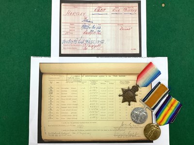 Lot 564 - WWI British Medals Army Service Corps,...