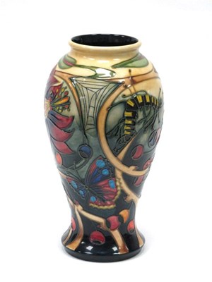 Lot 1074 - A Moorcroft Pottery Vase, of baluster form,...