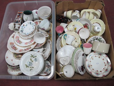 Lot 1110 - English Bone China Tea Service, Indian Tree...