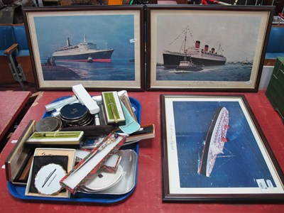 Lot 1063 - Cruise Line Memorabilia, including Cunard,...