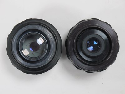 Lot 1369 - Lenses - Helios 44-2 2/58 and Pentar 1:3.5 f=35mm