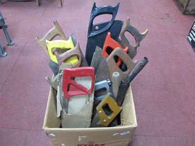 Lot 1175 - Tools - saws and shears:- One Box.