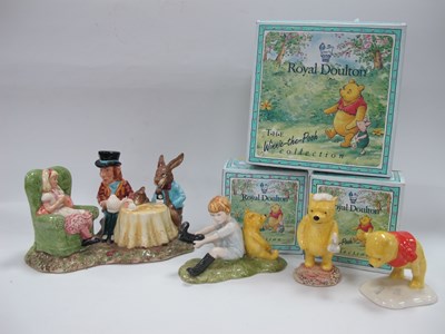 Lot 1333 - Beswick Ware Figure Group, 'The Mad Hatter's...