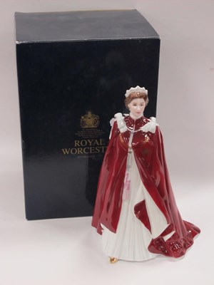 Lot 1280 - Royal Worcester Figurine In Celebration of The...