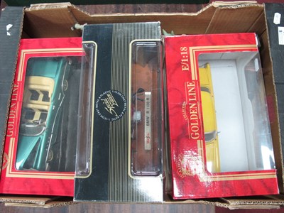 Lot 1128 - Mira Die Cast Golden Line Yellow American Taxi...