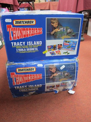 Lot 453 - Two boxed Matchbox Thunderbirds Tracy Island...