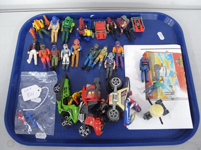 Lot 801 - Twenty One Circa 1980's Mask Plastic Action...