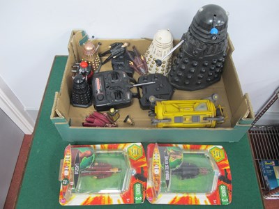 Lot 486 - A Quantity of Doctor Who Themed Plastic Action...