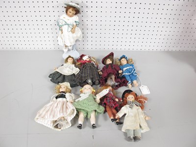 Lot 288 - An Assortment of Porcelain dolls, to include...