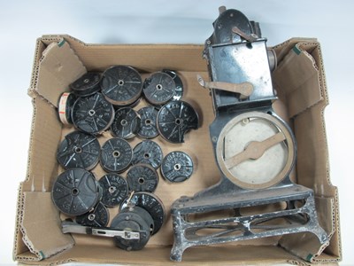 Lot 1482 - Baby Projector, baby film reels, pathescope,...