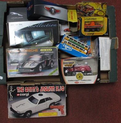 Lot 372 - An interesting collection of diecast, plastic...