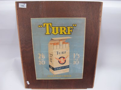 Lot 1392 - Vintage Advertising - A circa 1950's 'Turf'...