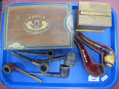 Lot 1441 - Ramilla Cigars in Box, Meerschaum, Stafford,...