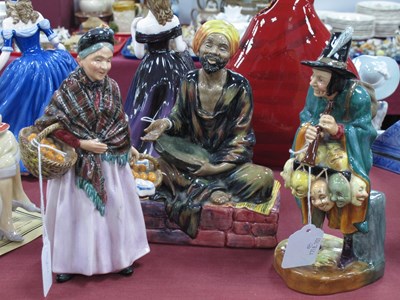 Lot 1290 - Royal Doulton Figurines, 'Medicant' (repaired),...