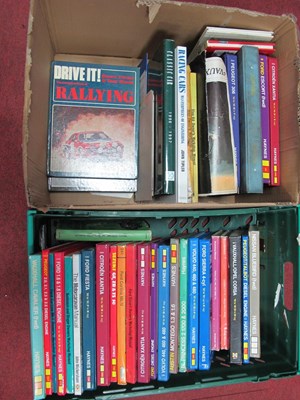 Lot 1018 - Car Manuals, mainly Haynes:- Two Boxes.