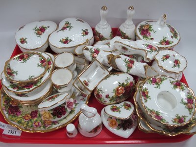 Lot 1351 - Royal Albert 'Old Country Roses', trinkets,...