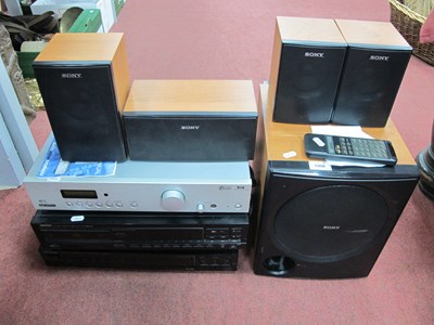 Lot 1508 - Denon CD Player, with remote, Kenwood Tuner,...