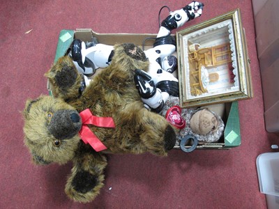 Lot 1056 - Harrods 1992 Teddy Bear, remote control robot,...