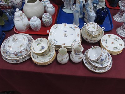 Lot 1274 - Royal Worcester part tea and dinner service to...