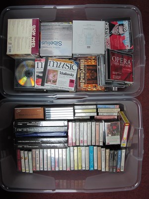 Lot 1138 - Cassettes & CDs Mainly Classical, boxed sets...