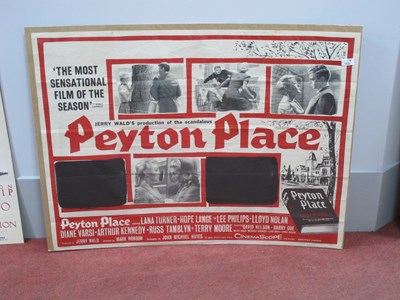 Lot 1533 - Vintage Poster 'Peyton Place', printed by...