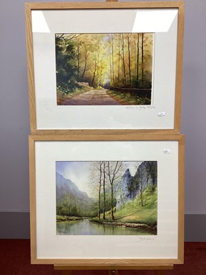 Lot 1209 - GEOFF KERSEY (Matlock Artist) *ARR 
'Autumn on...