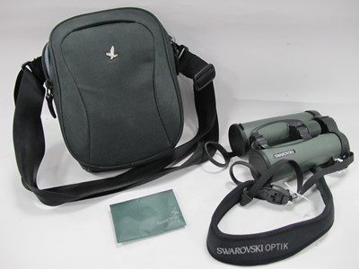 Lot 1370 - Swarovski EL 10 x 42 6.4 Binoculars, with case.