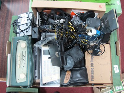 Lot 1124 - Roberts & Sony Radios, calculators, Canon...