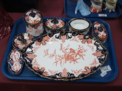 Lot 1278 - Royal Crown Derby 2712 Imari Pattern Trinket...