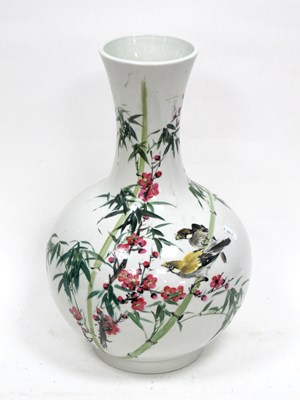 Lot 1113 - A Mid XX Century Chinese Porcelain Vase,...