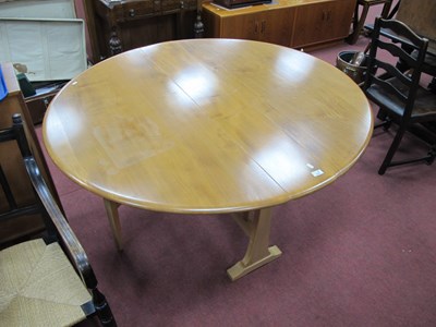 Lot 1624 - Ercol Drop Leaf Table, with an oval top,...