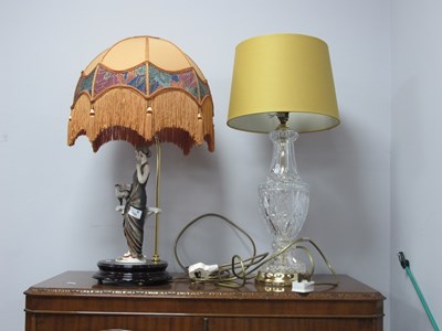 Lot 1181 - Giuseppi Armani Florence Resin Table Lamp as a...