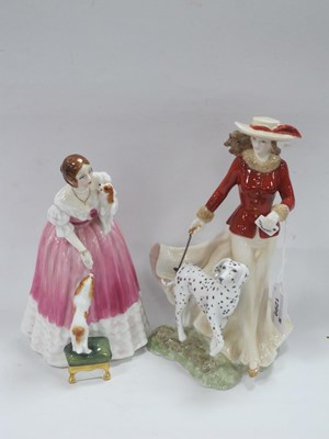 Lot 1299 - Royal Worcester Figurine "Millie", 23cm high,...