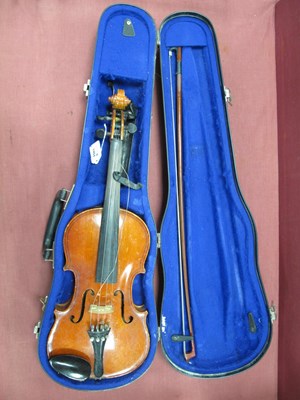 Lot 1464 - Violin XX Century Two Piece Back 'Giovan Paole...