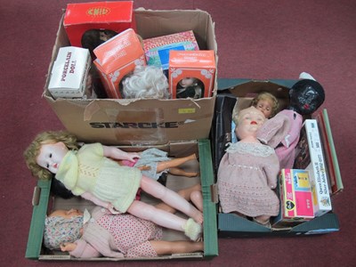 Lot 1396 - Dolls, including Reliable, Roddy, Pedigree,...