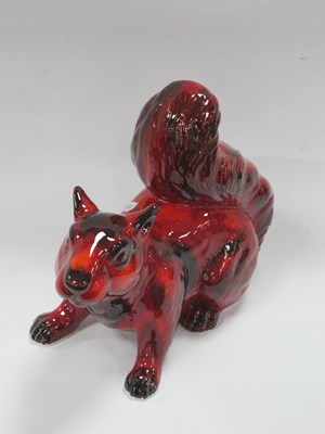 Lot 1234 - Anita Harris Model of a Lifesize Red Squirrel,...