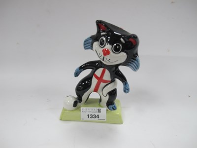 Lot 1334 - Lorna Bailey 'Come on England' the Fooball Cat,...