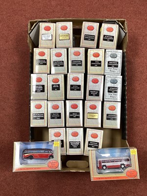 Lot 430 - Twenty Four 1:76th Scale Diecast Model Buses...