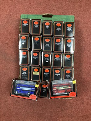 Lot 403 - Twenty Five 1:76th Scale Diecast Model Buses...