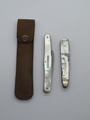 Lot 130 - T.Marples Sheffield, silver blade, pen blade...