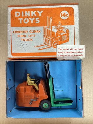 Lot 856 - Dinky Toys No 14c Coventry Climax Fork Lift...